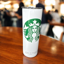 Load image into Gallery viewer, 20oz Starbucks 2 Stainless Steel Skinny Tumbler
