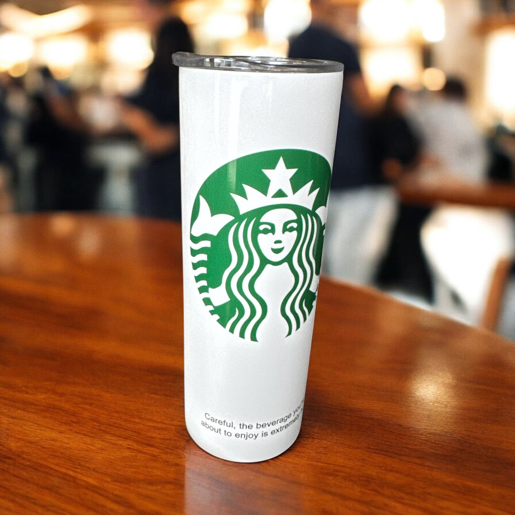 20oz Starbucks 2 Stainless Steel Skinny Tumbler