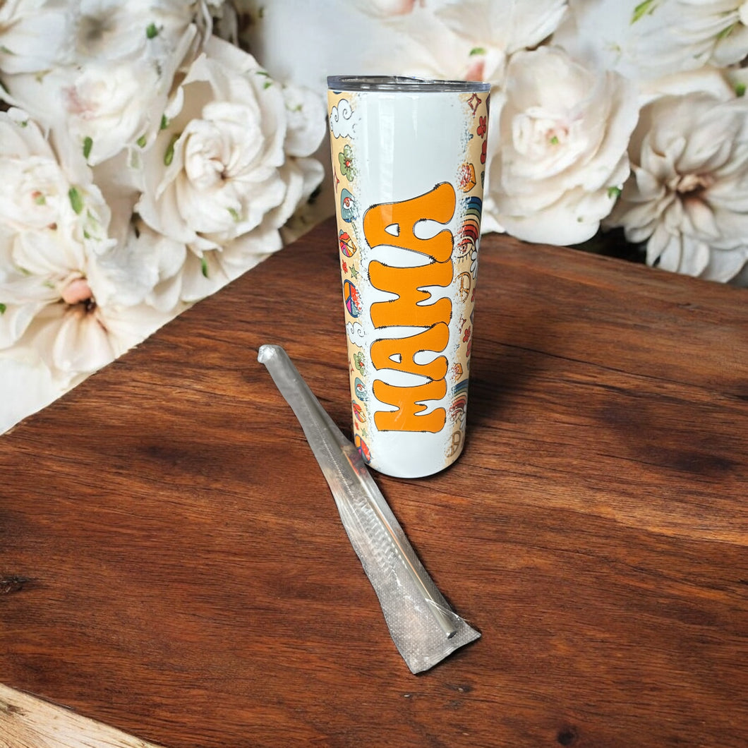 20oz MAMA Stainless Steel Skinny Tumbler