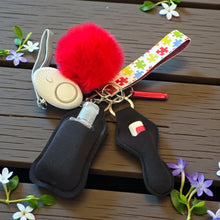 Load image into Gallery viewer, 8 pc Glitter Autism Awareness Safety Keychain
