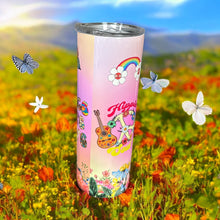 Load image into Gallery viewer, 20oz Girl Gang Stainless Steel Skinny Tumbler
