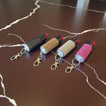 Load image into Gallery viewer, Bling Bling Pepper Spray Keychain with Safety Twist
