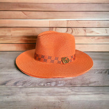 Load image into Gallery viewer, OG&#39;S Brim Fedora Straw Hat
