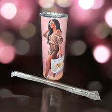 Load and play video in Gallery viewer, 20oz Boss Lady Stainless Steel Skinny Tumbler

